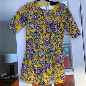 River island slimming patterned romper